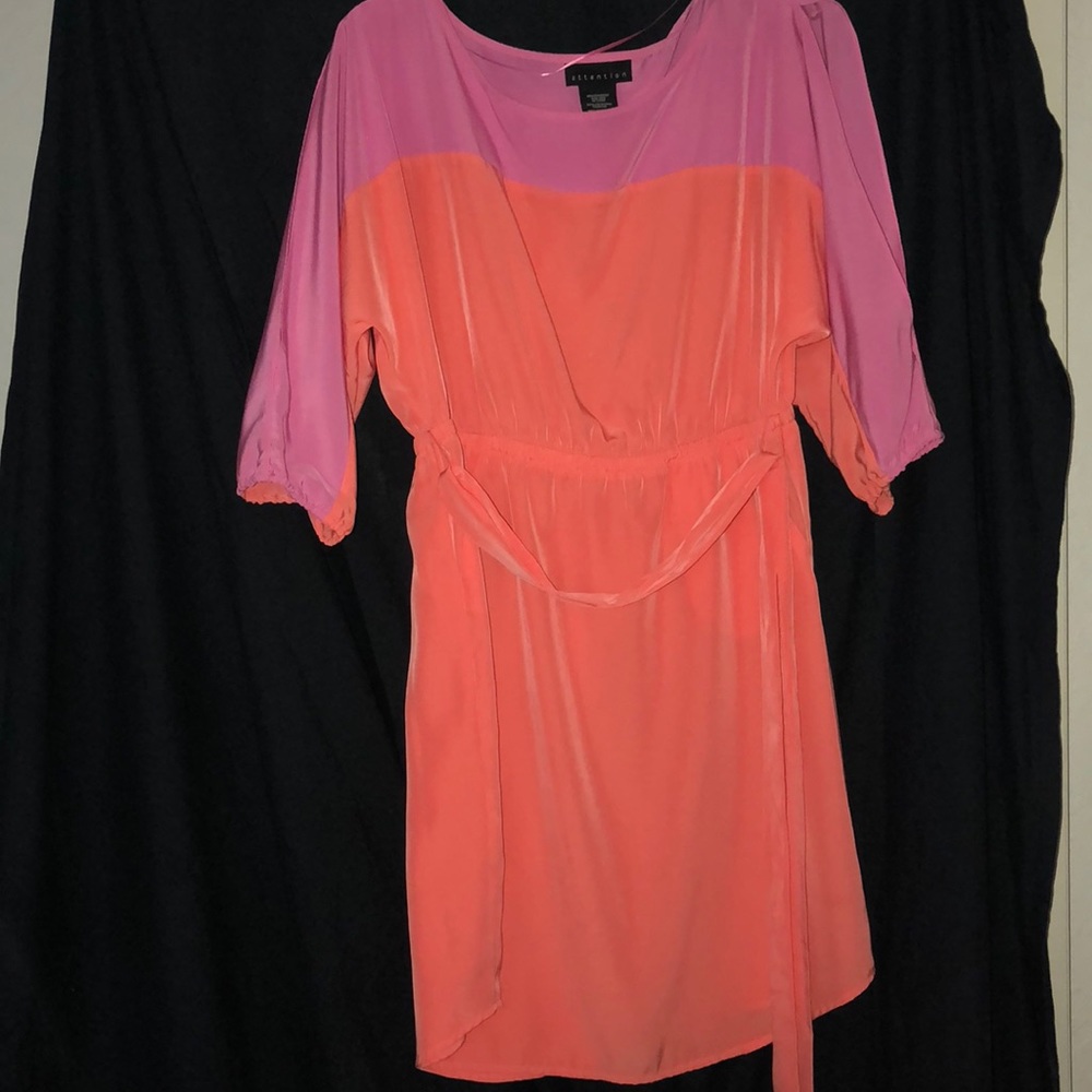 Orange & Pink dress